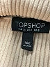 Topshop 100% Polyester Tan Turtleneck Sweater Size 4 - photo 7