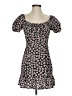 Zara 100% Polyester Floral Black Casual Dress Size XS - photo 1