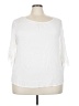 Unique Spectrum White 3/4 Sleeve Blouse Size 3X - photo 1