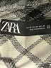 Zara Plaid Gray Coat Size XS - photo 6