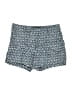 Level 99 Chevron-herringbone Blue Shorts Size 27 waist - photo 1