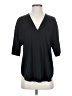 Vince. Black 3/4 Sleeve Top Size S - photo 1