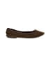 Bamboo Brown Green Flats Size 6 - photo 1