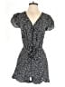 Ann Taylor LOFT 100% Rayon Polka Dots Black Romper Size XS - photo 1