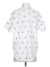 Madewell Print White Short Sleeve Blouse Size XS - photo 2