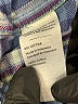 Tea 100% Cotton Plaid Blue Long Sleeve Button-Down Shirt Size 5 - photo 4