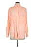 Sam & Lavi Orange Long Sleeve Button-Down Shirt Size L - photo 1