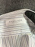 Everlane 100% Cotton Stripes White Long Sleeve Blouse Size 6 - photo 7