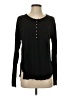 Assorted Brands Black Long Sleeve Henley Size S - photo 1