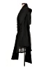 Unbranded 100% Polyester Black Coat Size M - photo 5