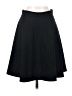 Aqua Solid Black Casual Skirt Size 2 - photo 1