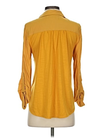 Porridge 3/4 Sleeve Blouse (view 2)