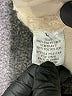 Polagram 100% Polyester Ivory Faux Fur Jacket Size L - photo 7