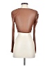 Shein Brown Long Sleeve Blouse Size 4 - photo 2
