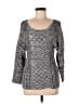 Quiksilver Gray Long Sleeve Top Size M - photo 1