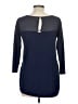 Cluny Blue 3/4 Sleeve Top Size M - photo 2