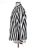 Shein Stripes Black Long Sleeve Blouse Size XL - photo 5
