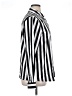 Shein Stripes Black Long Sleeve Blouse Size XL - photo 4