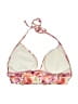 Beach Joy Floral Pink Swimsuit Top Size M - photo 2