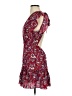 Shein 100% Polyester Floral Red Cocktail Dress Size S - photo 5