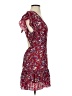 Shein 100% Polyester Floral Red Cocktail Dress Size S - photo 4
