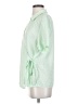 NORR 100% Polyester Green Short Sleeve Blouse Size S - photo 5