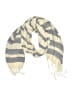 Assorted Brands Stripes Gray Tan Scarf One size - photo 1