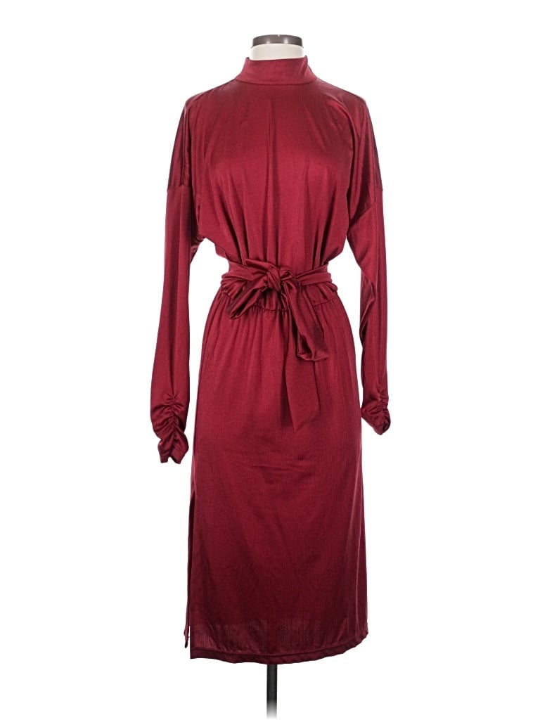 Pre-owned Gestuz Casual Dress In Burgundy