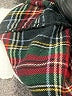 Topshop Plaid Black Long Sleeve Button-Down Shirt Size 6 - photo 8
