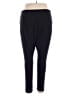 Lyssé Solid Black Active Pants Size 3X - photo 2