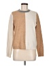 MNG Color Block Tan Pullover Sweater Size M - photo 1