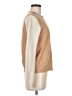 MNG Color Block Tan Pullover Sweater Size M - photo 4