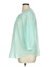 Elle 100% Polyester Teal 3/4 Sleeve Blouse Size XL - photo 5