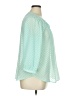 Elle 100% Polyester Teal 3/4 Sleeve Blouse Size XL - photo 4