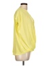 Doublju 100% Polyester Yellow Short Sleeve Blouse Size L - photo 4