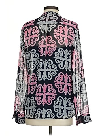 Banana Republic Milly Collection Long Sleeve Blouse (view 2)