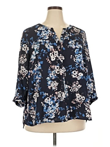 Lila Rose 3/4 Sleeve Blouse (view 1)