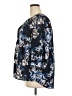 Lila Rose 100% Polyester Floral Blue 3/4 Sleeve Blouse Size 2X - photo 5