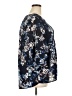 Lila Rose 100% Polyester Floral Blue 3/4 Sleeve Blouse Size 2X - photo 4