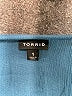 Torrid Blue Short Sleeve Blouse Size 1X Plus (1) - photo 3