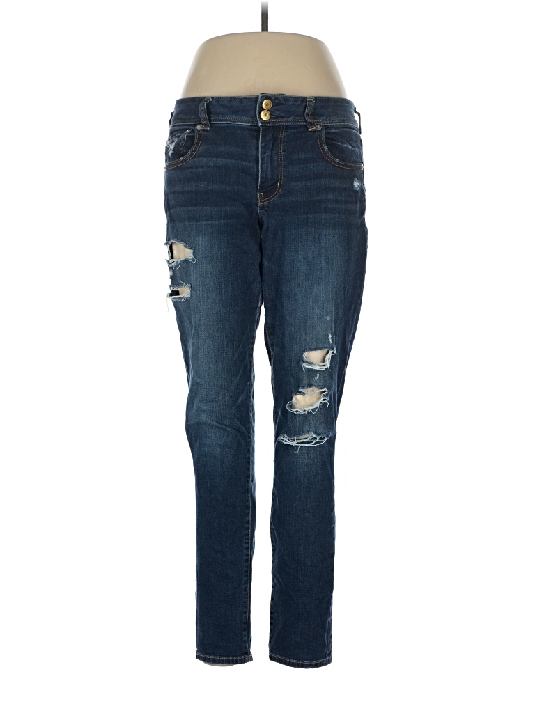 Pre-owned American Eagle Outfitters Jeans In Blue
