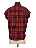 Madewell 100% Cotton Plaid Red Sleeveless Button-Down Shirt Size XS - photo 2