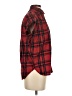 Madewell 100% Cotton Plaid Red Sleeveless Button-Down Shirt Size XS - photo 4