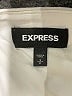 Express Chevron-herringbone Silver Ivory Formal Skirt Size S - photo 4