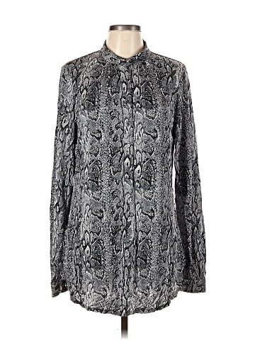 BCBGMAXAZRIA Long Sleeve Button-Down Shirt (view 1)
