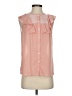 Octavia 100% Polyester Pink Sleeveless Blouse Size S - photo 1