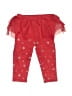 Just One Year by Carter's 100% Polyester Stars Red Leggings 6-9 MO / 9 MO - photo 1