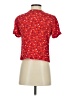Madewell 100% Viscose Red Short Sleeve Blouse Size XXS - photo 2