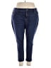 St. John's Bay Solid Blue Jeans Size 24 waist - photo 1