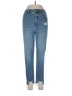 Express Hearts Blue Jeans Size 10 - photo 1